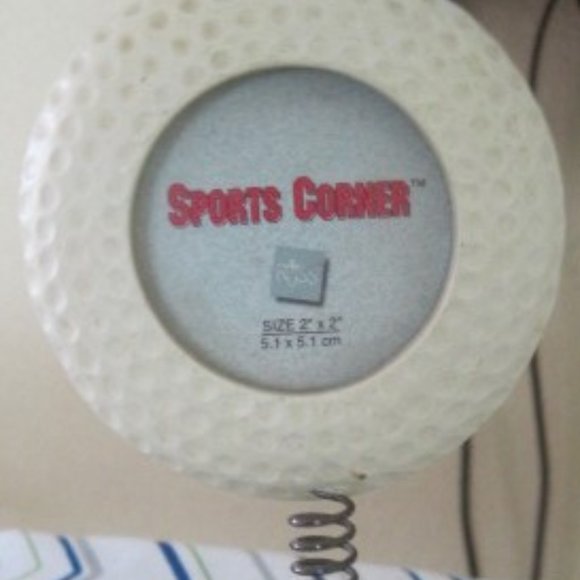 Golf Ball desktop picture frame - Picture 1 of 2